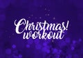 Happy Merry Fitness Christmas holiday wallpaper for great Christmas