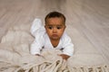 Happy Mixed Race Toddler Boy Royalty Free Stock Photo