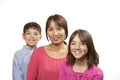 Happy mom, happy kids. Royalty Free Stock Photo