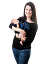 Happy Mom Holding Her Newborn Baby Royalty Free Stock Photo