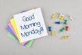 Happy Monday Morning Royalty Free Stock Photo