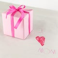 Happy mother day - gift boxes Royalty Free Stock Photo