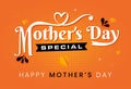 Happy Mother Day - Mother Day Special Vector Royalty Free Stock Photo