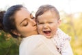 Happy mother and her baby Royalty Free Stock Photo