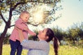 Happy mother and her daughter Royalty Free Stock Photo