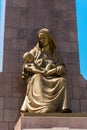 Happy Mother Monument in Tashkent, Uzbekistan.