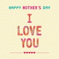 Happy Mother's Day1 Royalty Free Stock Photo