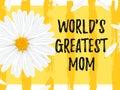 Happy Mother s Day card Royalty Free Stock Photo