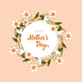 Happy Mother\'s Day celebration theme card