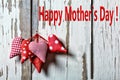 Happy Mother`s Day Hearts. Mother`s Day 26 May Mother s day Royalty Free Stock Photo