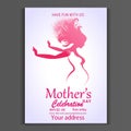 Happy mother`s day layout design