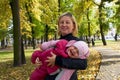 Happy mother and smiling daughter