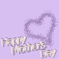 Happy mothers day 14th March Royalty Free Stock Photo