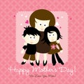 Happy Mothers Day Card Royalty Free Stock Photo