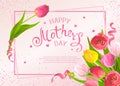 Greeting cards Mothers Day Royalty Free Stock Photo