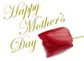 Happy Mothers Day Type Royalty Free Stock Photo