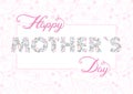 Happy Mothers Day typography
