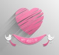 Happy mothers day vector Royalty Free Stock Photo