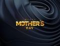 Happy Mothers Day. Vector holiday illustration Royalty Free Stock Photo