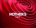 Happy Mothers Day. Vector holiday illustration Royalty Free Stock Photo