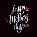 Happy Mothers Lettering