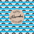 Happy movember banner