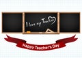 Happy National Teachers Day. Greeting card