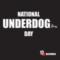 Happy National Underdog Day