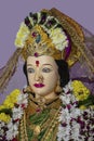 Happy Navratri, Durga Pooja, Maa Durga face