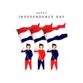 Happy Netherlands Independence Day Vector Design Illustration Royalty Free Stock Photo