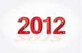 Happy new 2012 year Royalty Free Stock Photo
