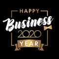Happy new 2020 business year