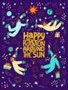 Happy new rotation around the sun