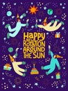 Happy new rotation around the sun