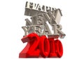 Happy new year 2010 Royalty Free Stock Photo