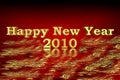 Happy New Year 2010 Royalty Free Stock Photo