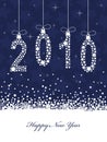 Happy new year 2010 Royalty Free Stock Photo