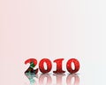 Happy New Year 2010 Royalty Free Stock Photo