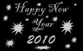 Happy new year 2010 Royalty Free Stock Photo