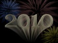 Happy New Year 2010 Royalty Free Stock Photo