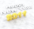 Happy New Year 2011 Royalty Free Stock Photo