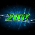 Happy new year 2011 Royalty Free Stock Photo