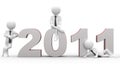 Happy New Year 2011 Royalty Free Stock Photo