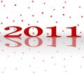 Happy New Year 2011 Royalty Free Stock Photo