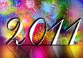 Happy New Year 2011 Royalty Free Stock Photo