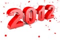 Happy New Year 2012 Royalty Free Stock Photo