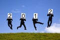 Happy new year 2012 Royalty Free Stock Photo