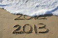 Happy New Year 2013 Royalty Free Stock Photo