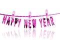 Happy new year 2014 Royalty Free Stock Photo