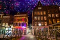 Happy New Year from Amsterdam in the Netherlands Royalty Free Stock Photo